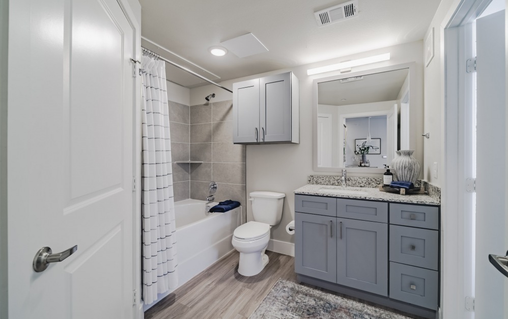 A1 - 1 bedroom floorplan layout with 1 bath and 661 square feet. (8 / 2D)